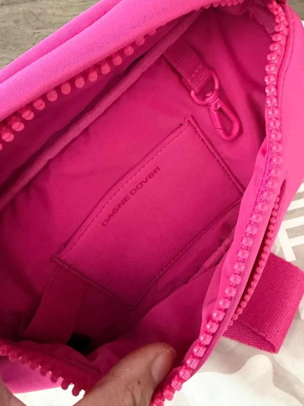 Dagne Dover Ace Fanny Pack Hottest Pink Waist Bag